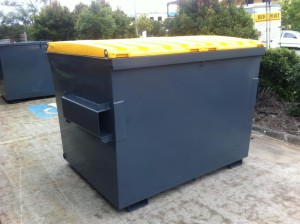 3m3 Front Lift Bin - Painted