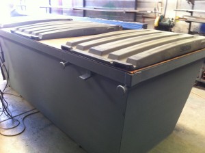 6m3 Lockable Skip