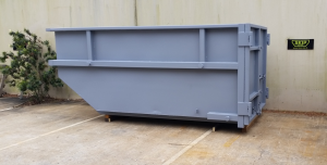 8m3 Skip Bin with Barn Doors 2